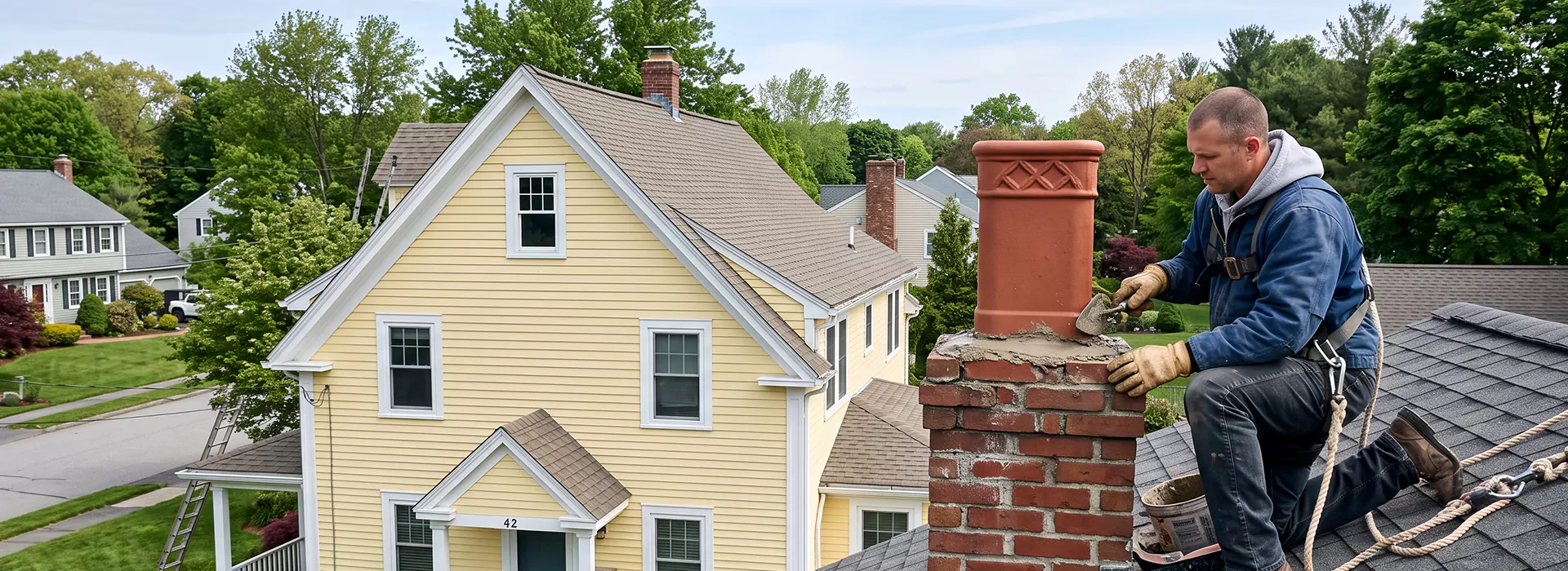 Chimney Pot Repair Woodbridge, NJ
