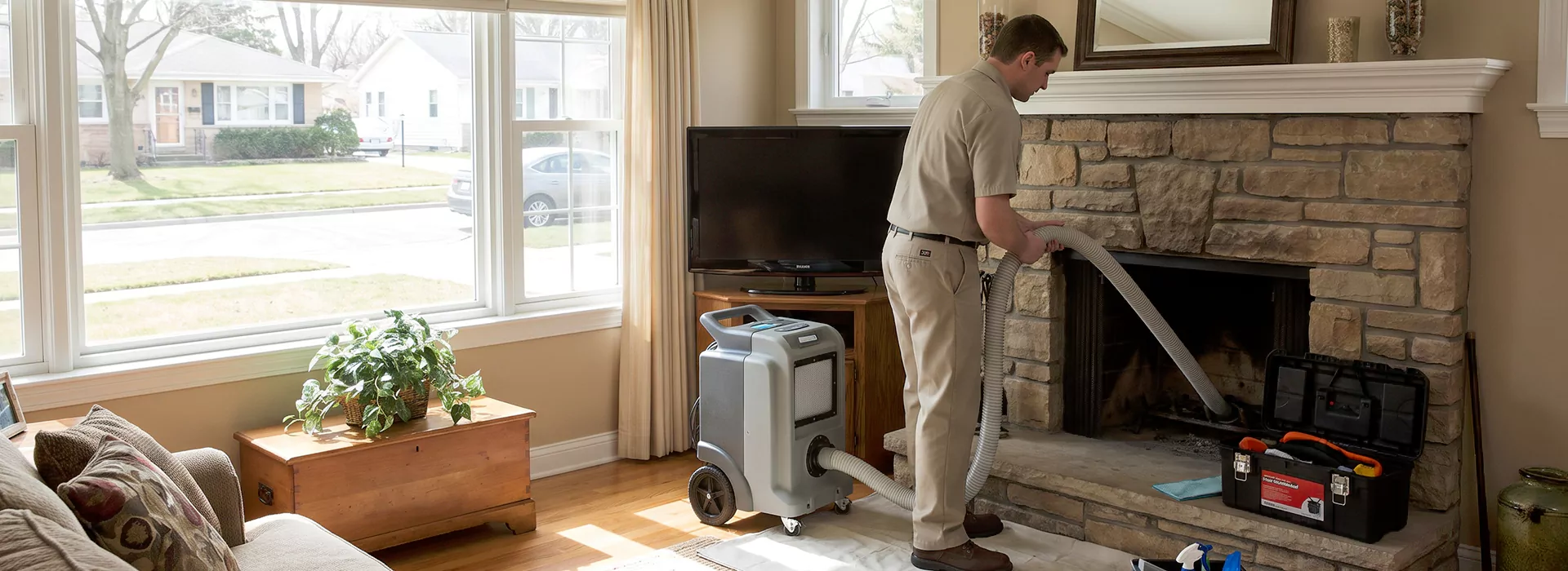 Fireplace Smell Removal in Woodbridge, NJ