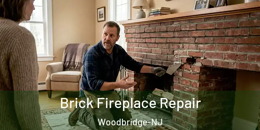  Brick Fireplace Repair Woodbridge-NJ