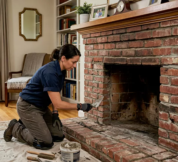 Certified Brick Fireplace Repair Company: Your Local Fireplace Masonry Repair Team in Woodbridge, NJ