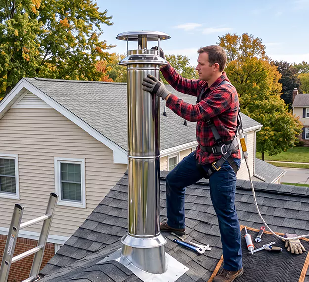 Certified Prefab Chimney Installer: Your Local Factory-Built Chimney Installation Team in Woodbridge, NJ