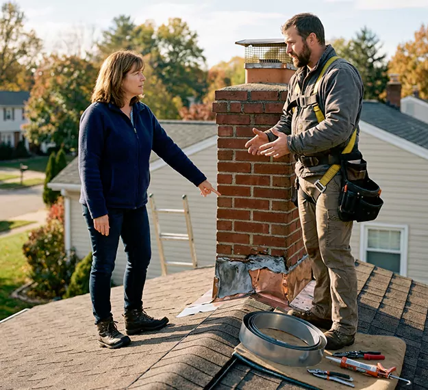 What Makes Our Chimney Flashing Services Different in Woodbridge, NJ?