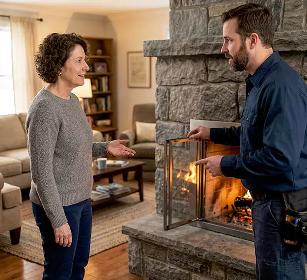 Why Homeowners Choose Our Fireplace Door Installation Team in Woodbridge, NJ?