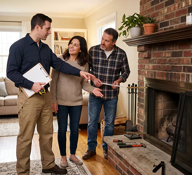 Why Woodbridge Homeowners Choose Our Fireplace Screen Installation Team?
