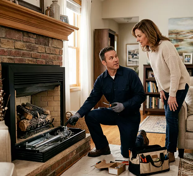 Why Woodbridge Homeowners Choose Our Gas Fireplace Repair Team?