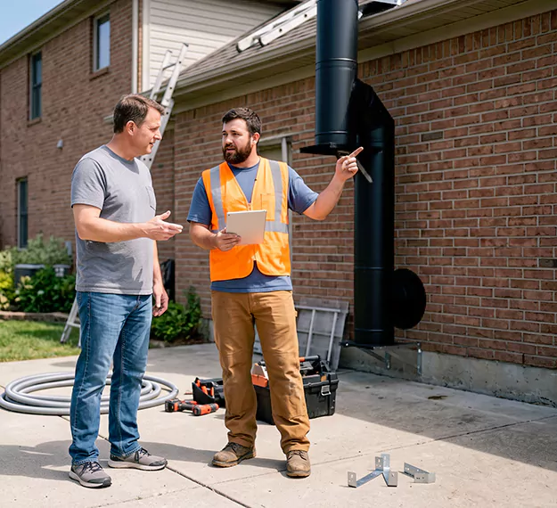 Why Woodbridge Homeowners Choose Our Metal Chimney Team?