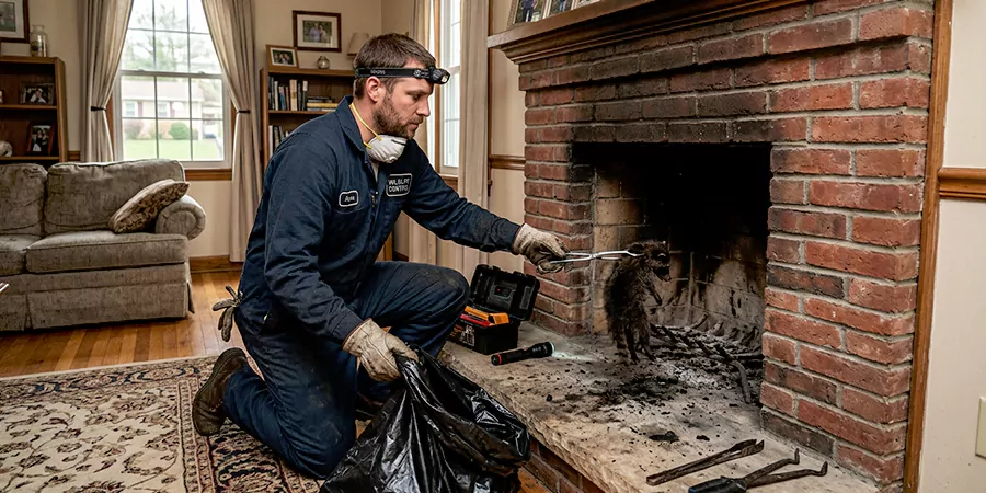 Dead Animal in Fireplace Removal Woodbridge