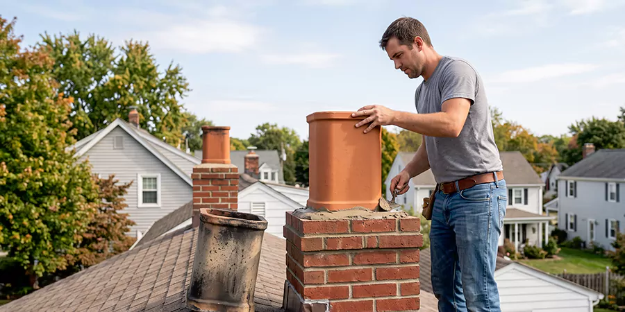 Matching Chimney Pot Replacement Woodbridge