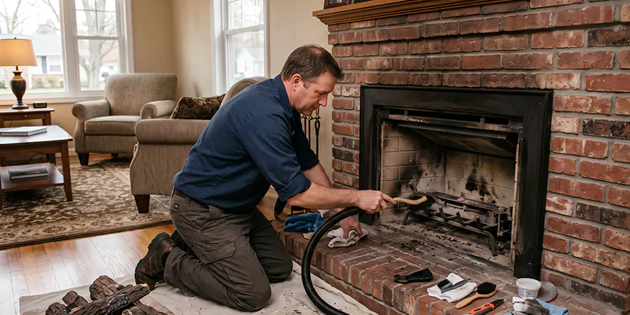 Gas Fireplace Restoration Woodbridge