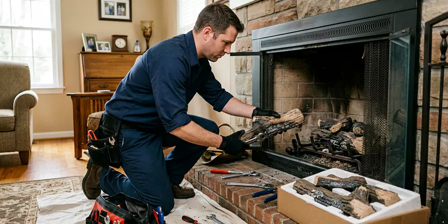 Ventless Gas Log Replacement Woodbridge