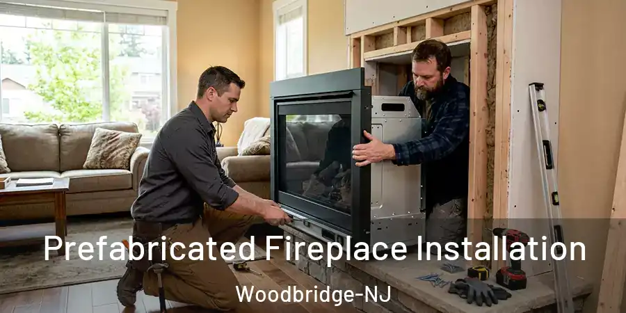 Prefabricated Fireplace Installation Woodbridge-NJ